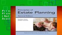 Principles of Estate Planning, 2nd Edition (National Underwriter Academic)