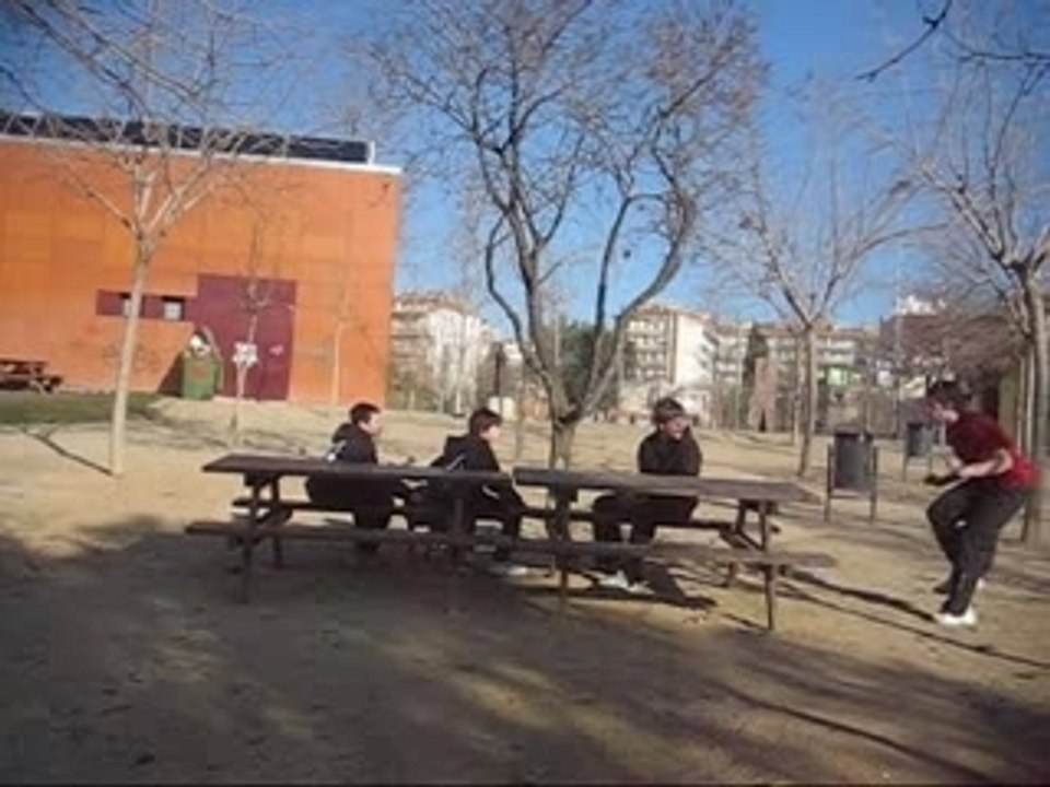 aabb parkour terrassa link sampler seni33 triks