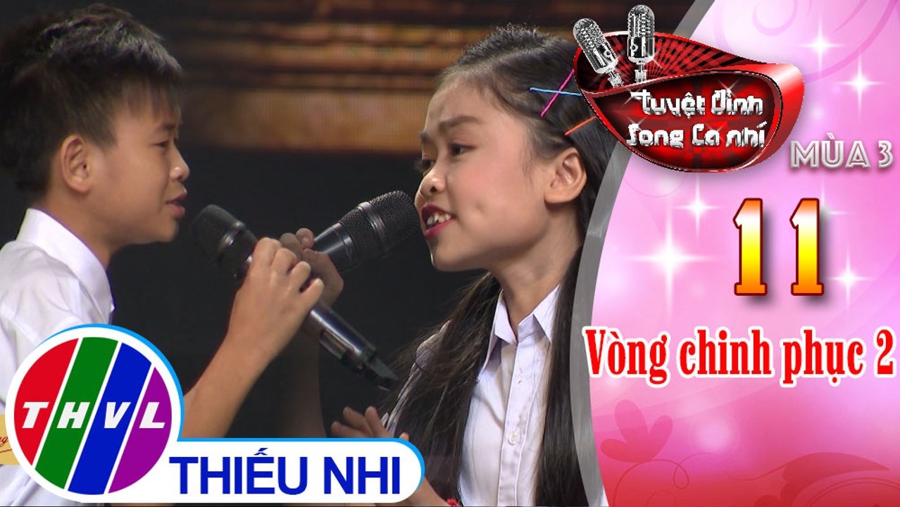 THVL | Tuyệt đỉnh song ca nhí Mùa 3 - Tập 11[2]: Ba tháng tạ từ - Quốc Linh, Quỳnh Nhi
