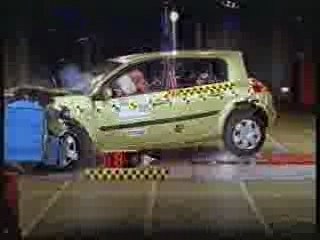 Crash Test Renault Megane 1.6 16v (2002)