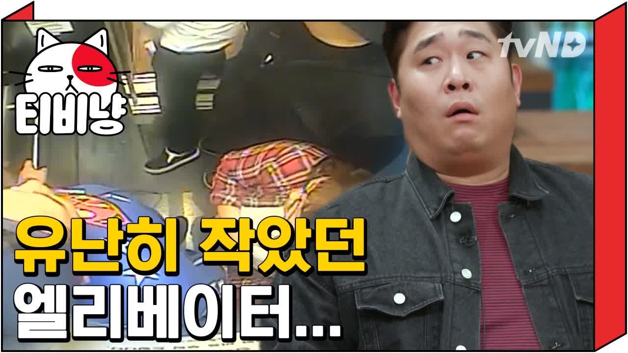 [티비냥] 맛있는 녀석들에게 너무 솔직했던 방송국 엘레베이터 8ㅅ8 (ft.BTS,소...