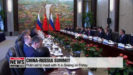 Putin to meet Xi, one day after Kim Jong-un meeting