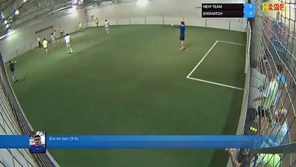 But de Igor (9-9) - NEW TEAM Vs ENSMATCH - 25/04/19 20:00 - LIGUE 3 - Poitiers Game Parc