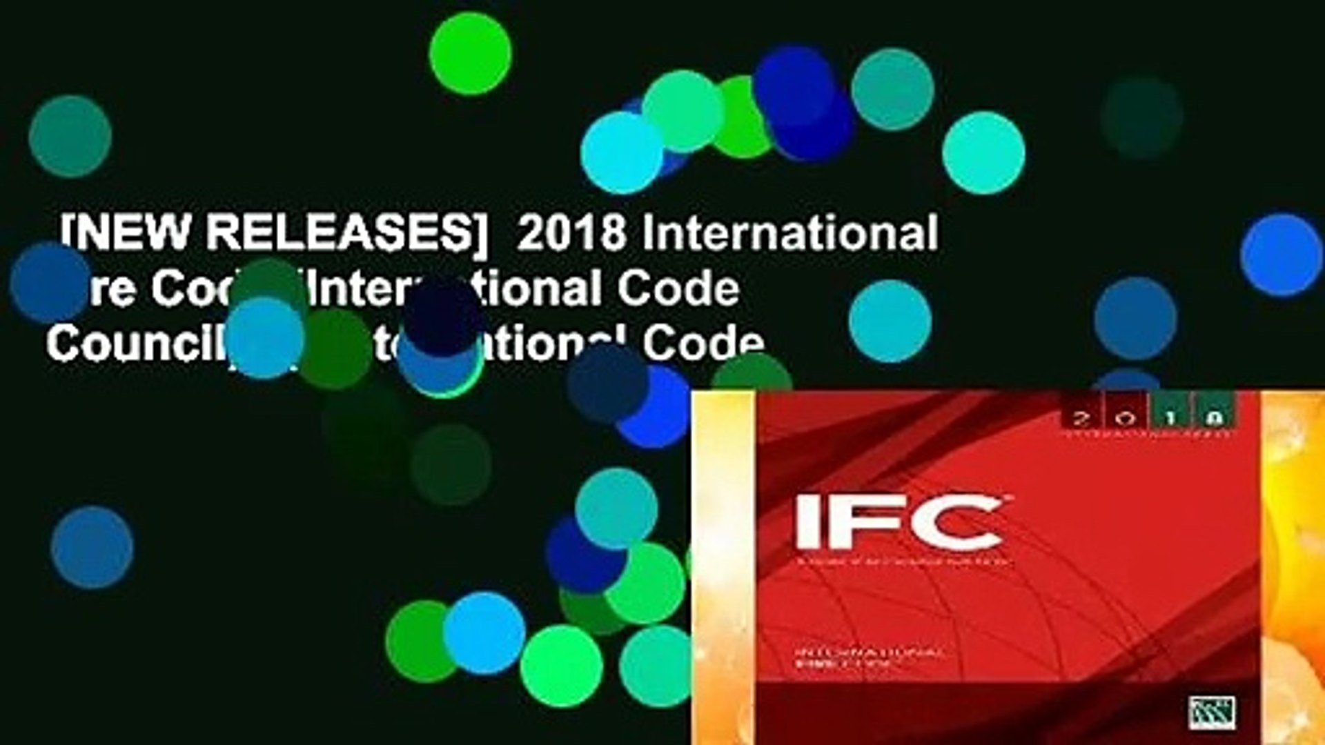 ⁣[NEW RELEASES]  2018 International Fire Code (International Code Council) by International Code