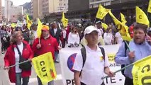 Miles protestan en Colombia contra gobierno de Iván Duque