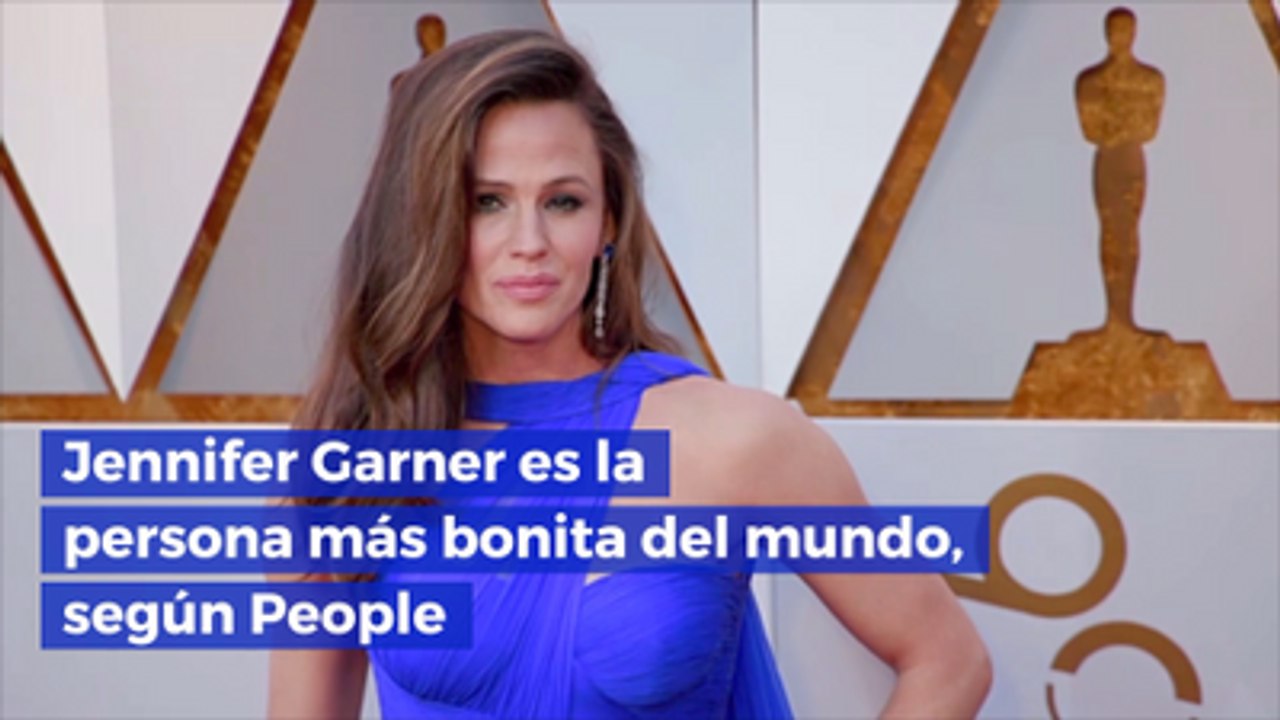 Jennifer Garner es la persona más bonita del mundo, según People