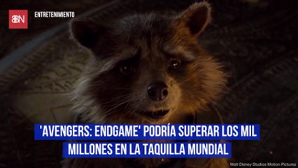 'Avengers: Endgame' podría superar los mil millones en la taquilla mundial