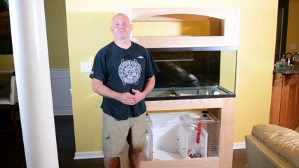 75 Gallon Reef Build Part 1, the bare bones stand and canopy.