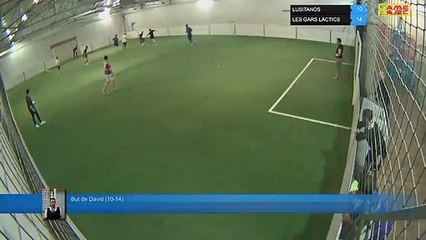 But de David (10-14) - LUSITANOS Vs LES GARS LACTICS - 25/04/19 21:00 - LIGUE 2 - Poitiers Game Parc