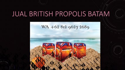 STANDAR INTERNASIONAL WA +62 812 9627 2689, Jual British Propolis Batam