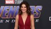 Cobie Smulders "Avengers Endgame" World Premiere Purple Carpet