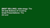 [BEST SELLING]  slide:ology: The Art and Science of Creating Great Presentations: The Art and