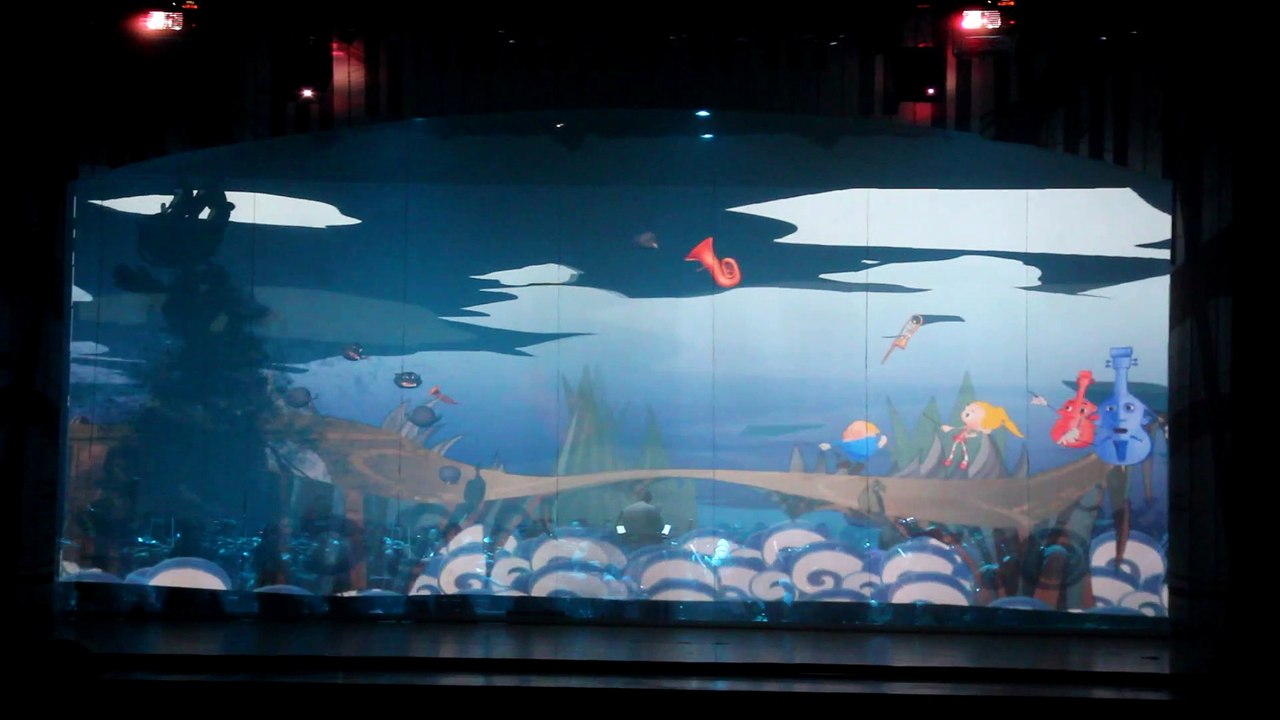 National Grand Theater Dance Beauty Screen Fusion Projection