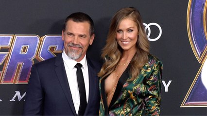 Josh Brolin and Kathryn Boyd "Avengers: Endgame" World Premiere Purple Carpet