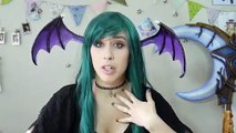 Cosplay Makeup Morrigan Aensland [Darkstalkers]