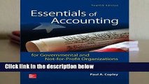 Full E-book  Essentials of Accounting for Governmental and Not-for-Profit Organizations  Best