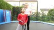 CAP OU PAS CAP : gym dans le trampoline (avec ma sœur)