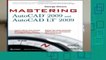 Full version  Mastering AutoCAD 2009 and AutoCAD LT 2009  Review