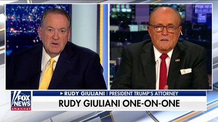 Giuliani- Hillary's remarks on Trump and Russia are hypocritical - Fox News Video