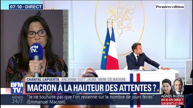 Annonces de Macron: cette mère célibataire estime qu'il manque les vraies revendications