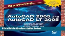 Full version  Mastering AutoCAD 2005 and AutoCAD LT 2005  Best Sellers Rank : #3