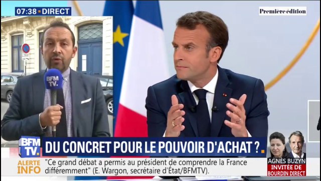 Pour Sébastien Chenu (RN), Emmanuel Macron a fait un bras d'honneur aux gilets jaunes