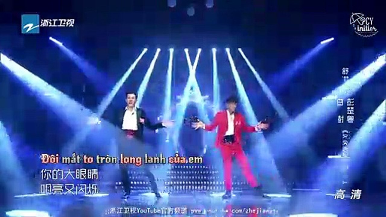 [Vietsub][151205] Ngọn lửa giữa mùa đông - Bành Sở Việt & Bạch Chú @ Bùng Cháy Đi Thiếu Niên
