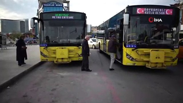Trafikte tartıştığı İETT otobüs şoförüne sopayla saldırdı