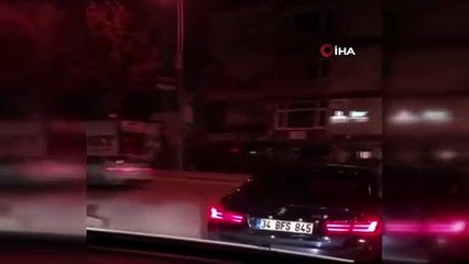 Trafik magandası Bağdat Caddesi'nde terör estirdi