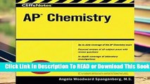 [Read] Cliffsnotes AP Chemistry (CliffsNotes (Paperback))  For Kindle