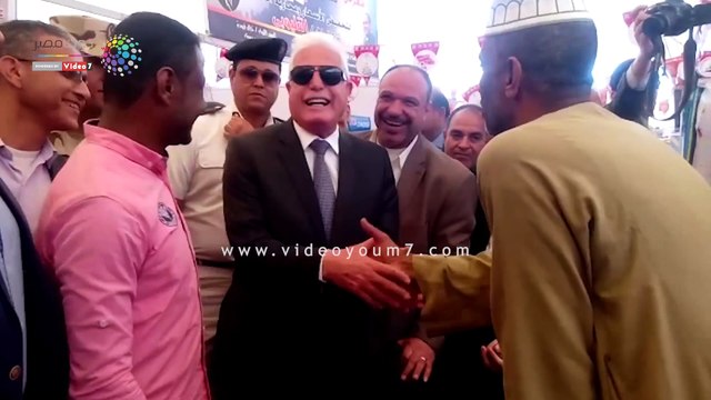 محافظ جنوب سيناء يفتتح معرض سوبر ماركت أهلاً رمضان