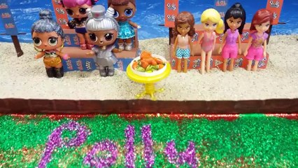 Labirentli Glitter Havuz Oyunu | Survivor 2019 | LOL Sürpriz Vs Polly Pocket