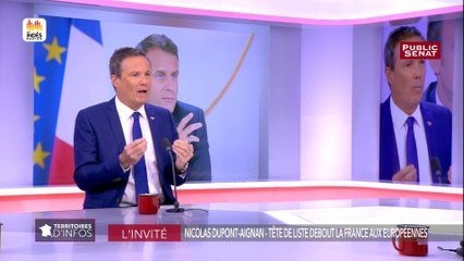 Conférence de presse de Macron : « Il n’y a rien, c’est tragique », s’agace Dupont-Aignan