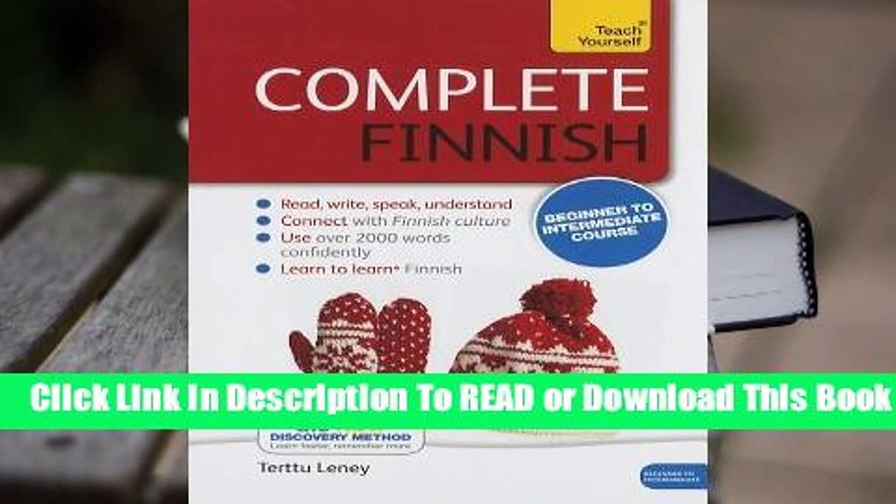 [Read] Complete Finnish: A Teach Yourself Program  For Kindle