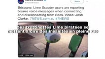 Des trottinettes Lime piratées se mettent à dire des injures en pleine rue !