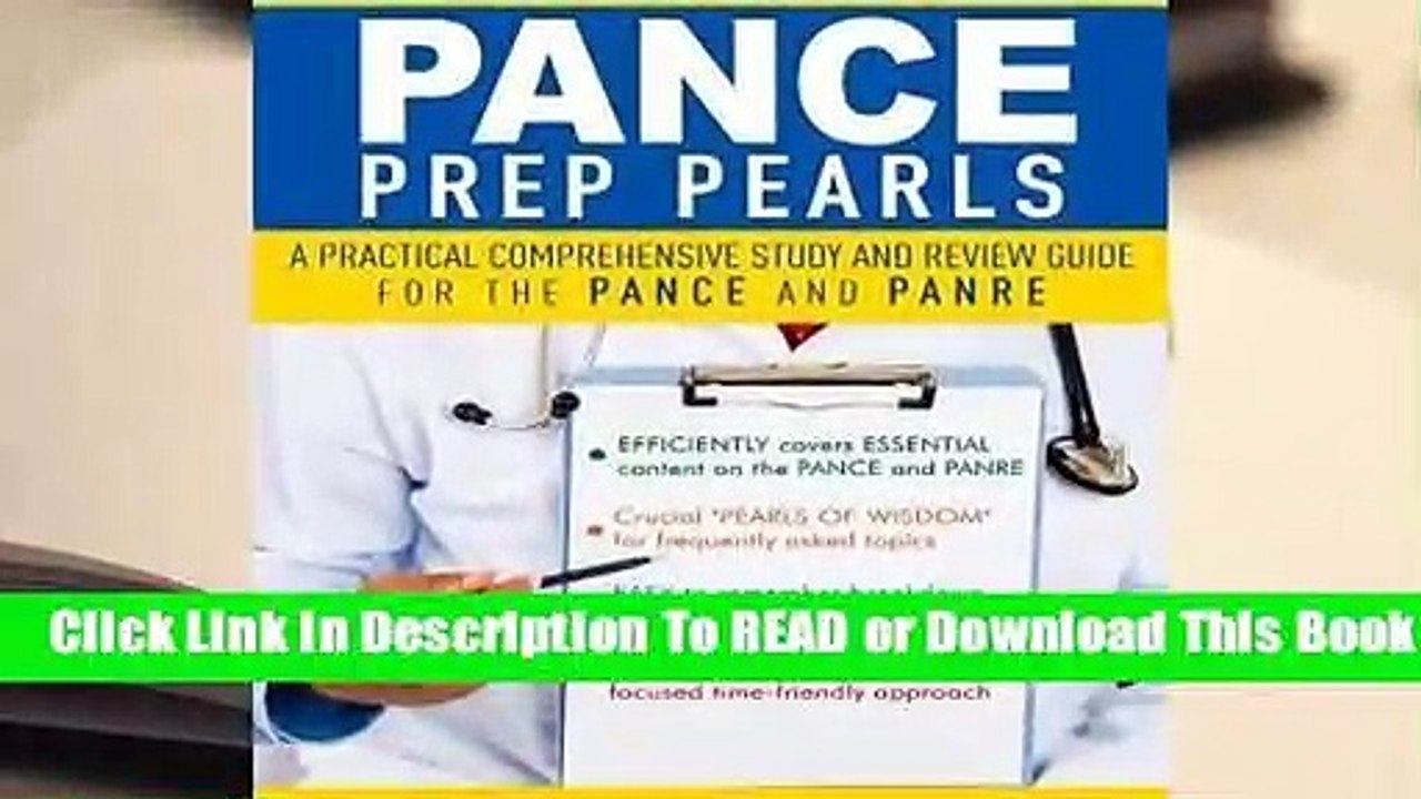 Online Pance Prep Pearls  For Free