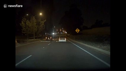 Brazen US driver discards cigarette out of window only to be pulled over moments after