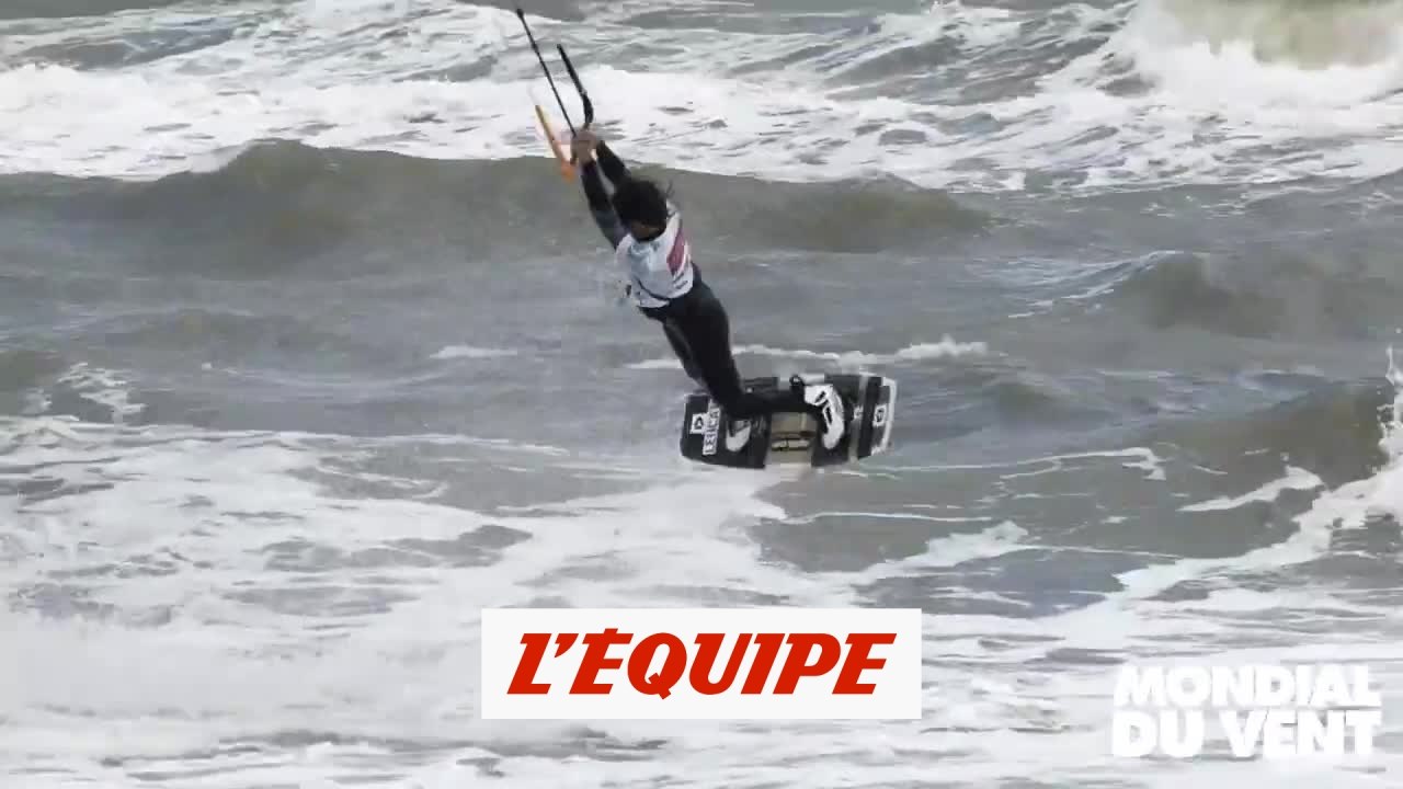 les highlights de la 1re étape de la Coupe du monde de freestyle à Leucate - Adrénaline - Kitesurf