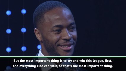 Descargar video: Premier League title more important than Player of the Year award - Sterling