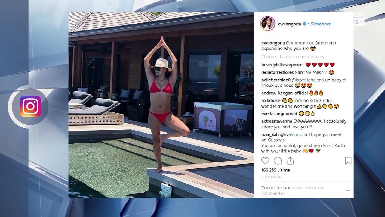 Eva Longoria : L’actrice passe du bon temps à Saint-Barth chez les Hallyday
