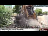 PT Echo news: Local barbage blocking the road cleaned up in Sivakasi