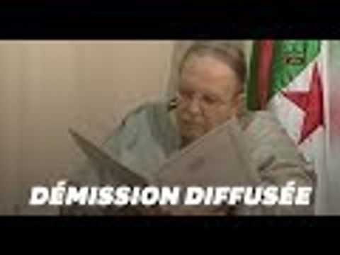 Les images de la démission d'Abdelaziz Bouteflika en Algérie