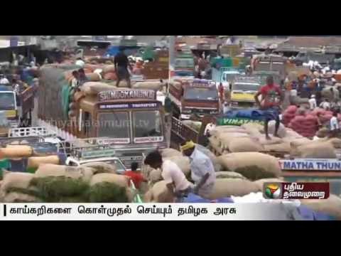 TN government is procuring vegetables from farmers who have been affected due to the Cauvery crisis