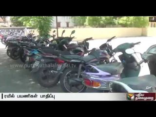 Inactive parking lot at Virudhunagar Train station causing hardship to the public