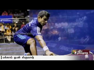 Saurav Ghosal advances to the semi-finals of Macau Open Squash competition