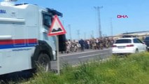 Şanlıurfa Hacze Engel Olmaya Çalışanları, Jandarma Engelledi: 10 Gözaltı