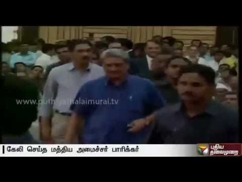 Criticising PM Modi made Kejriwal's tongue bigger, says Manohar Parrikar