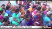 Nellai people protest demanding regular distribution of drinking water