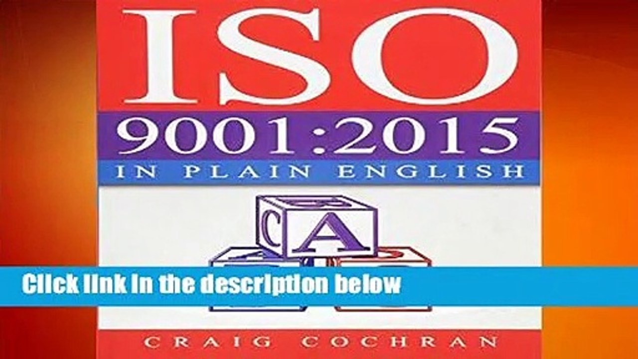 ISO 9001:2015 in Plain English