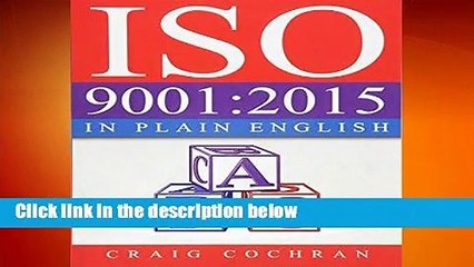 ISO 9001:2015 in Plain English
